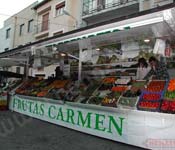 Vehículo tienda frutería